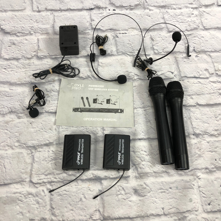 Pyle PDWM 4300 Wireless Microphone System