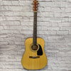 Fender DG-8S Natural Dreadnaught Acoustic Guitar