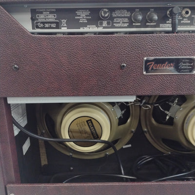 Fender Twin Reverb LTD Solid Pine Cab Celestion Neo Creambacks Guitar Combo Amp