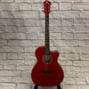 BC Rich BCR3TRD Acoustic Electric Red