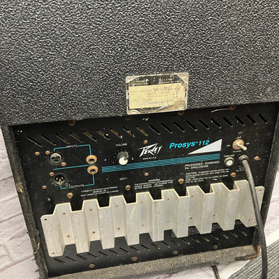 Peavey Prosys 112 Powered PA Pair AS IS *one speaker functional*