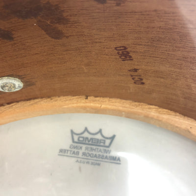 Ludwig 1960 White Marine Pearl Snare Drum