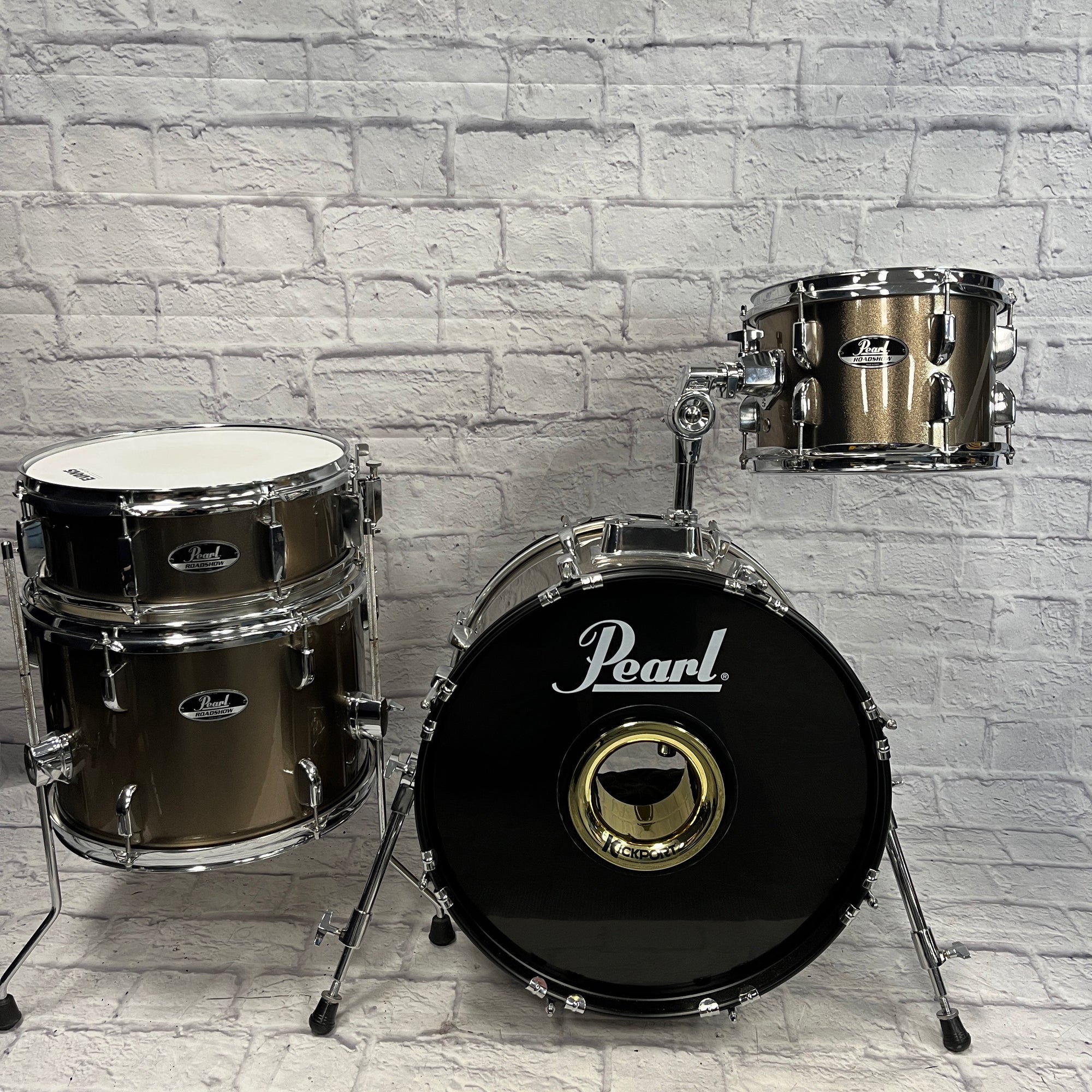 Pearl Roadshow Drum Kit Bronze Metalic 10/14/18/13