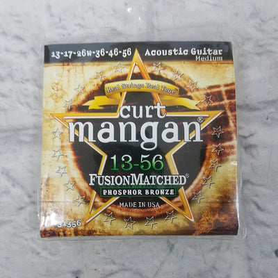 Curt Mangan 31356 Acoustic Medium 13-56 Strings