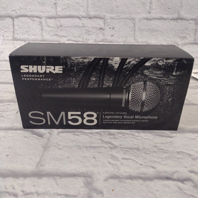Shure SM58 w/ Box Microphone