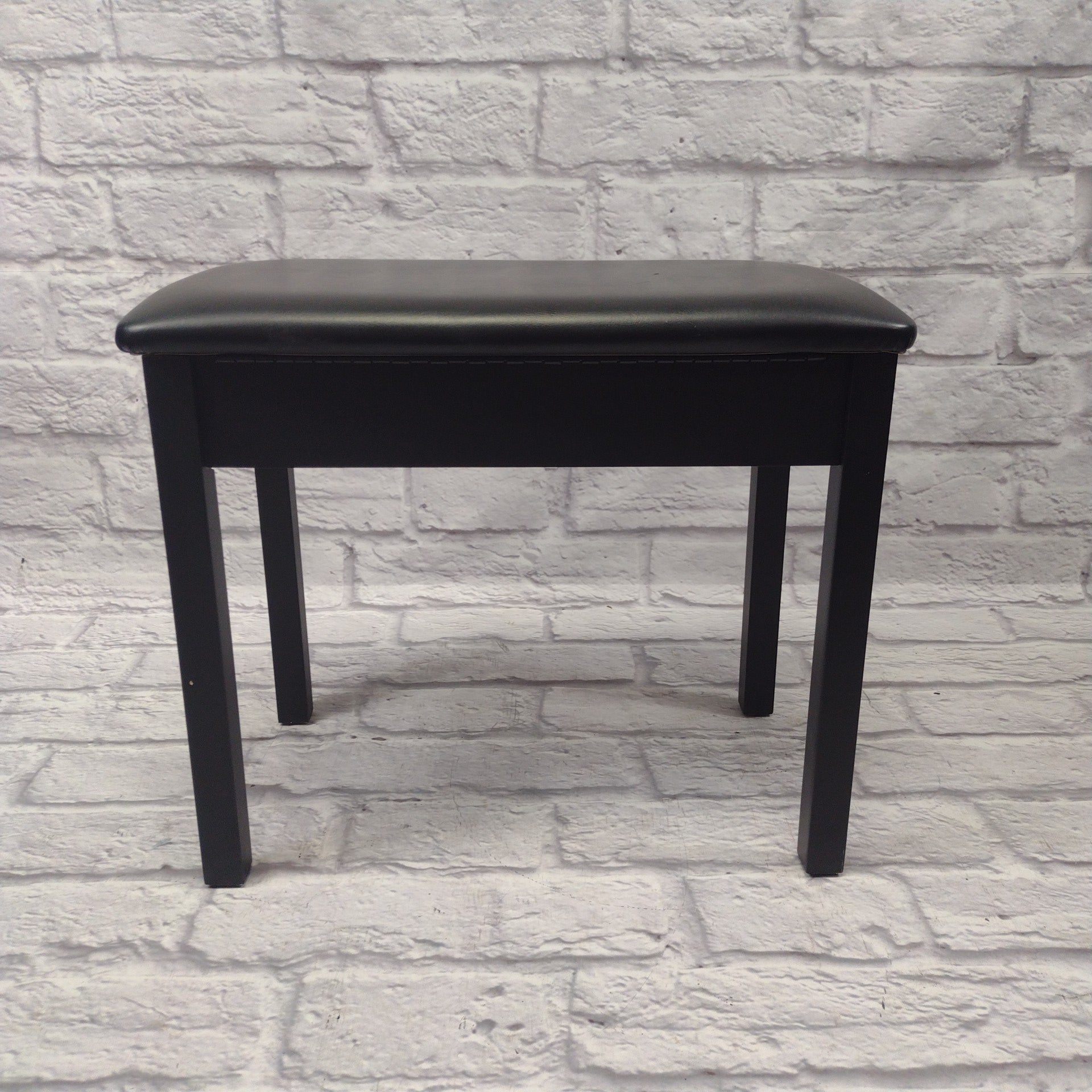 On Stage Stands Flip-Top Keyboard Bench Black