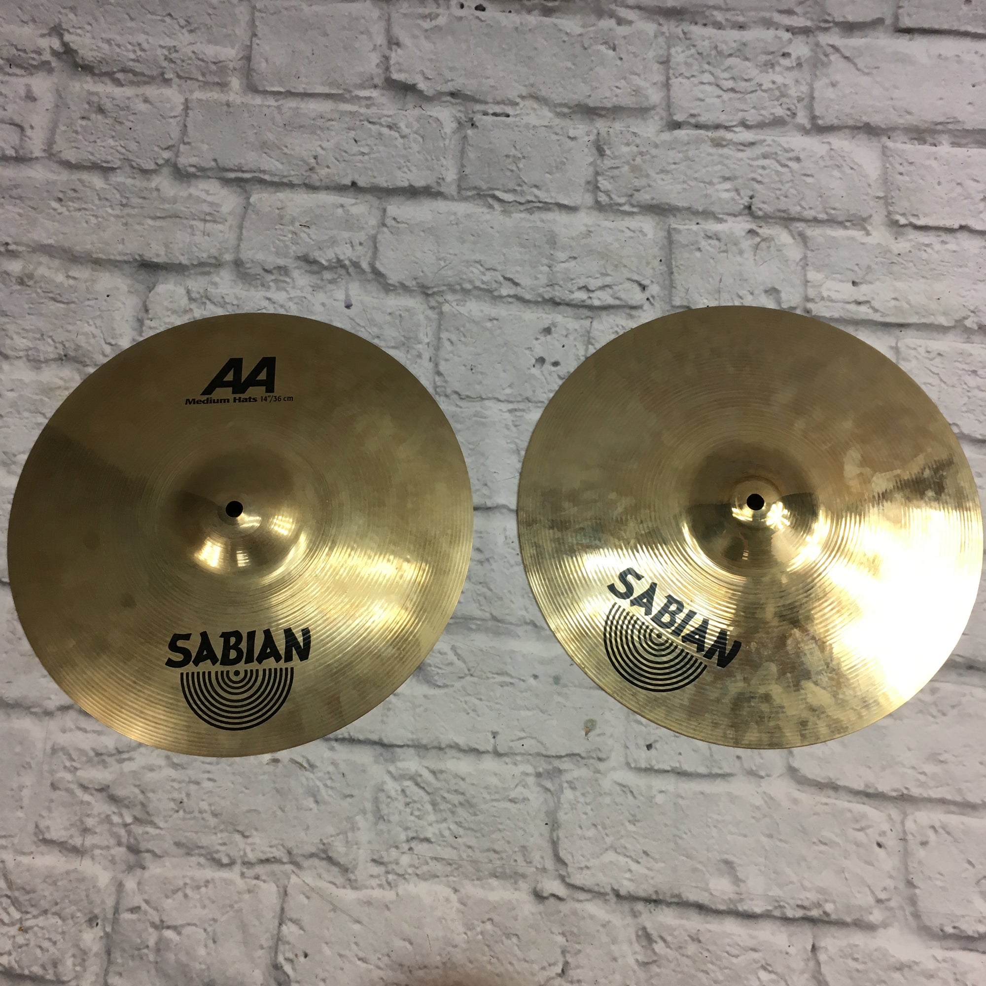 Sabian 14in AA Medium Hi Hat Cymbal Pair