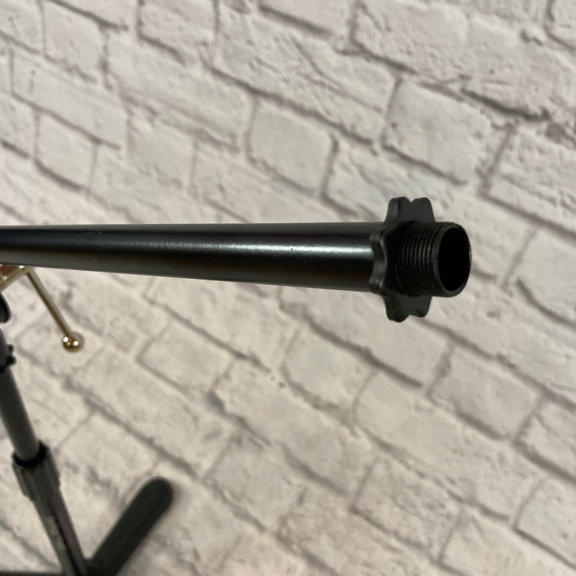 On-Stage Short 18" Boom Microphone Stand with Heavy Tripod Base