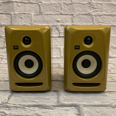 KRK RP5G3 Rokit 5 G3 Special Edition Gold Powered Studio Monitor (Pair)
