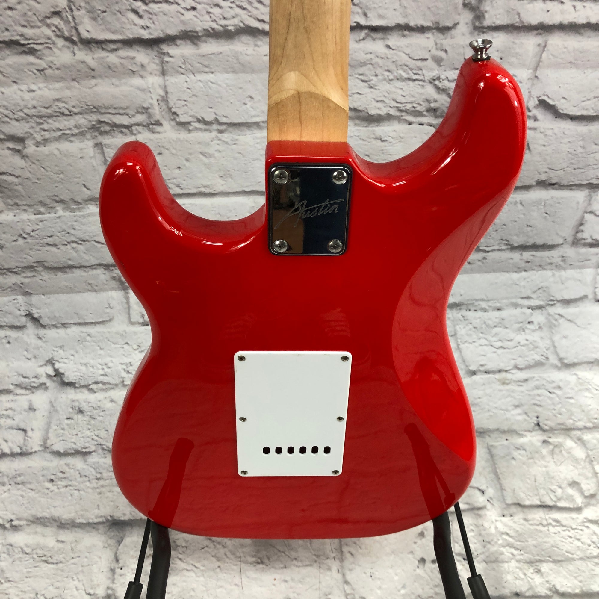 Austin Strat Style Electric Guitar Red