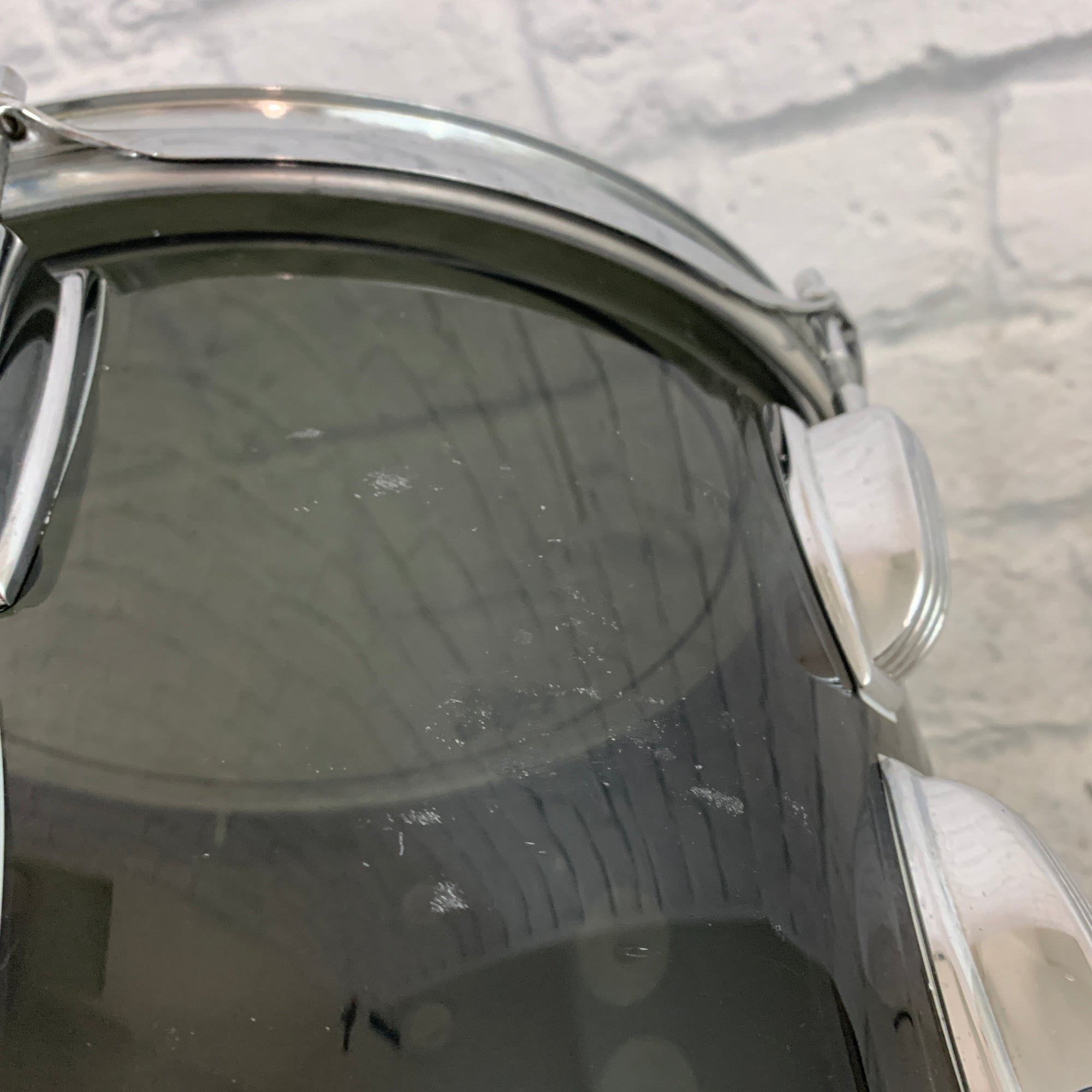 1970s Ludwig Vistalite 12X8" Mounted Tom Smoke