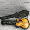 D'Angelico Excel Series EXL-1 Hollow Body Electric Guitar with Case