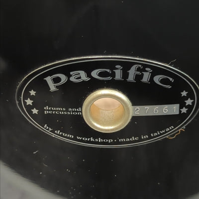 pacific 14 Floor Tom Black Single Mount