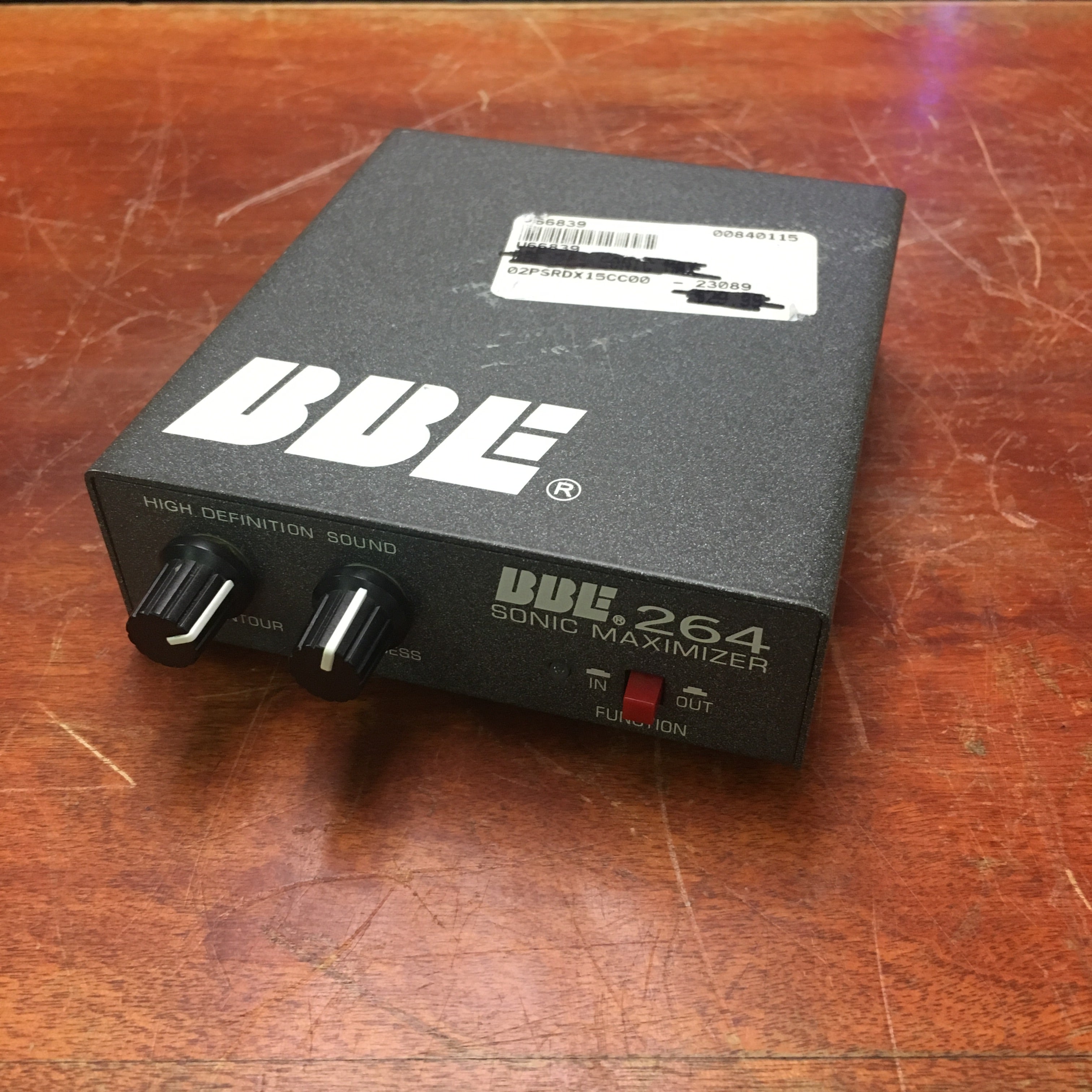 BBE 264 Sonic Maximizer (half rack) - Evolution Music