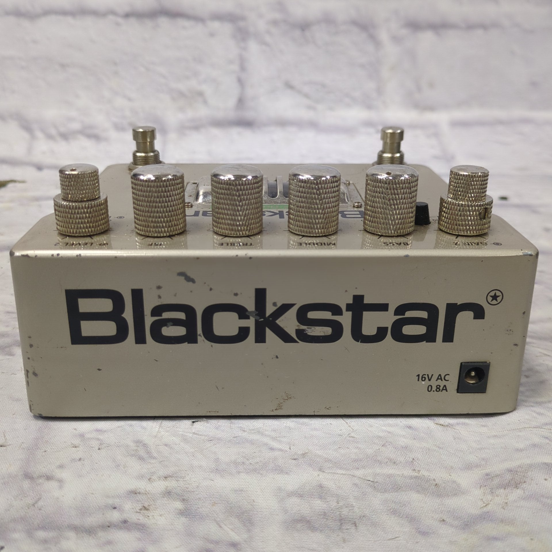 blackstar ht metal pedal Blackstar HT-Dual Tube Distortion Pedal NO POWER SUPPLY