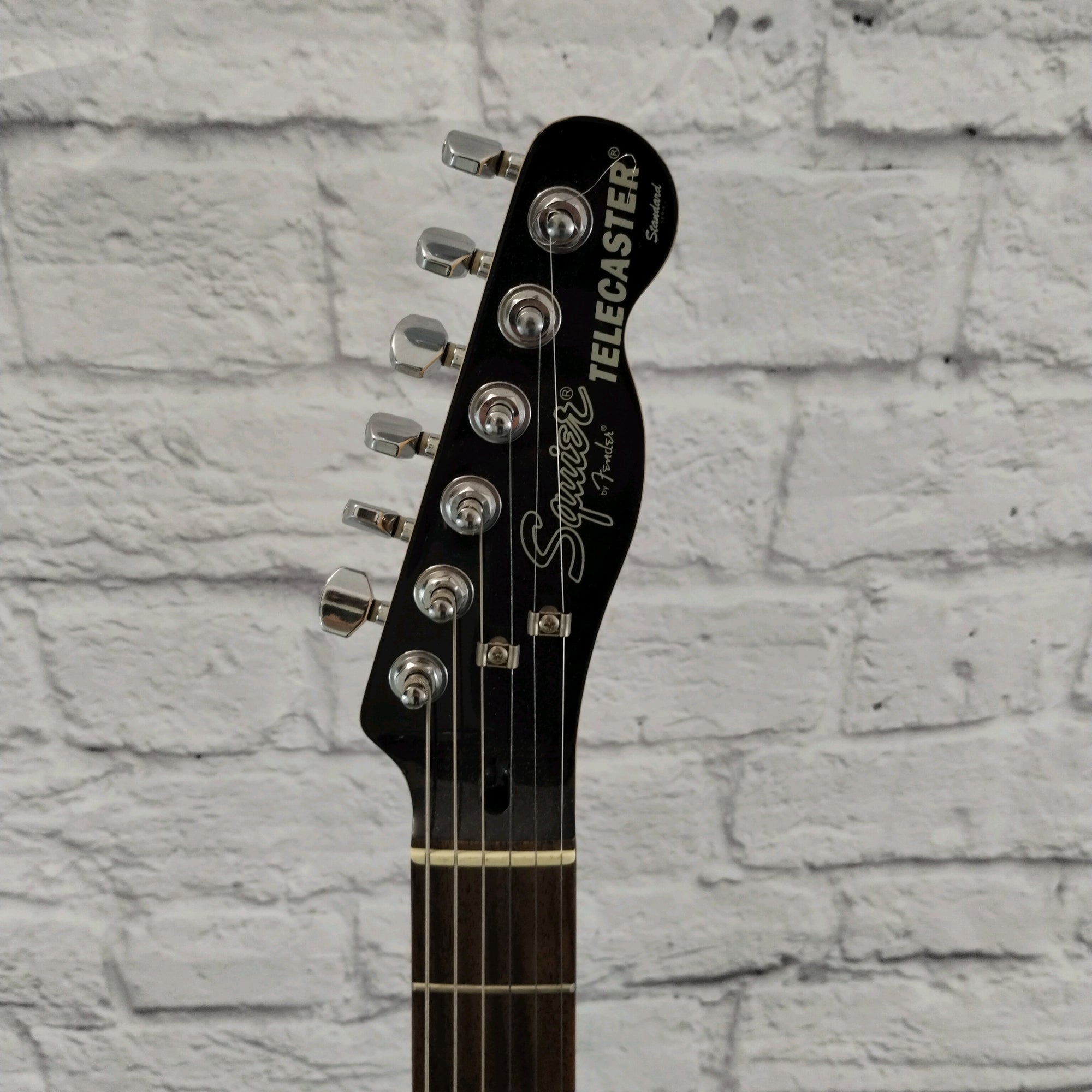 Telecaster on sale black headstock