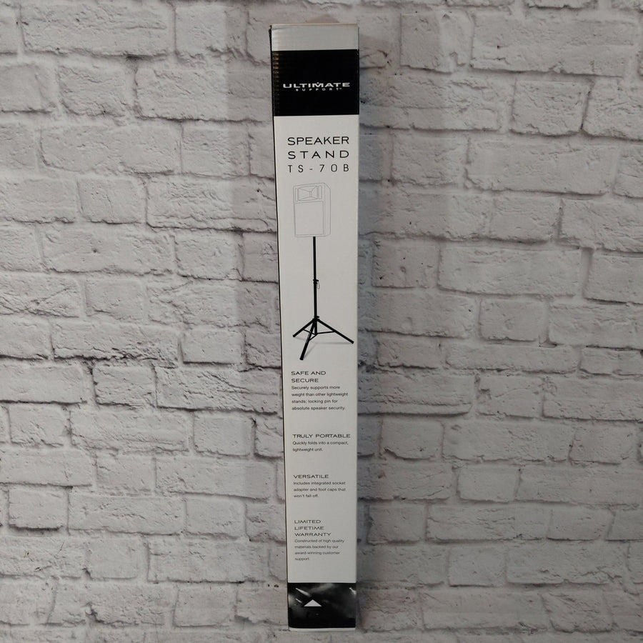 Ultimate Support TS-70B Aluminum Tripod Speaker Stand