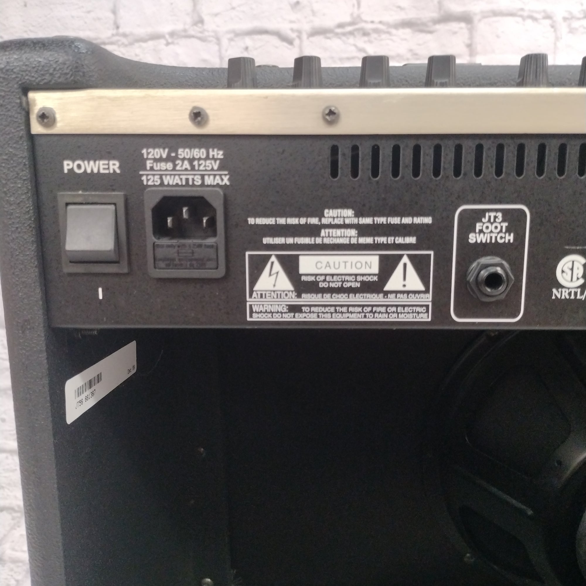 Johnson JT50 Guitar Combo Amp
