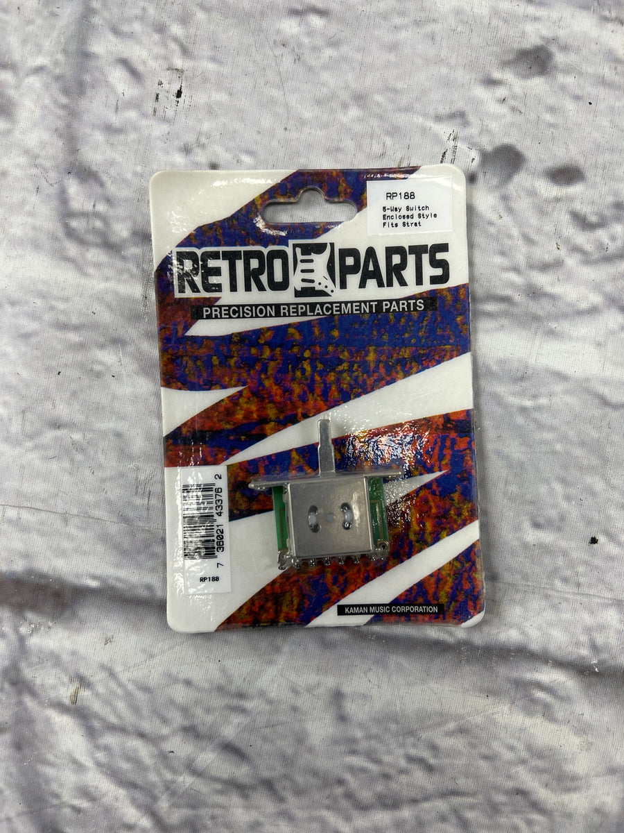 Retro Parts RP188 Enclosed 5-Way Pickup Selector Switch for Strat