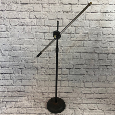 Microphone Boom Stand with Round Base