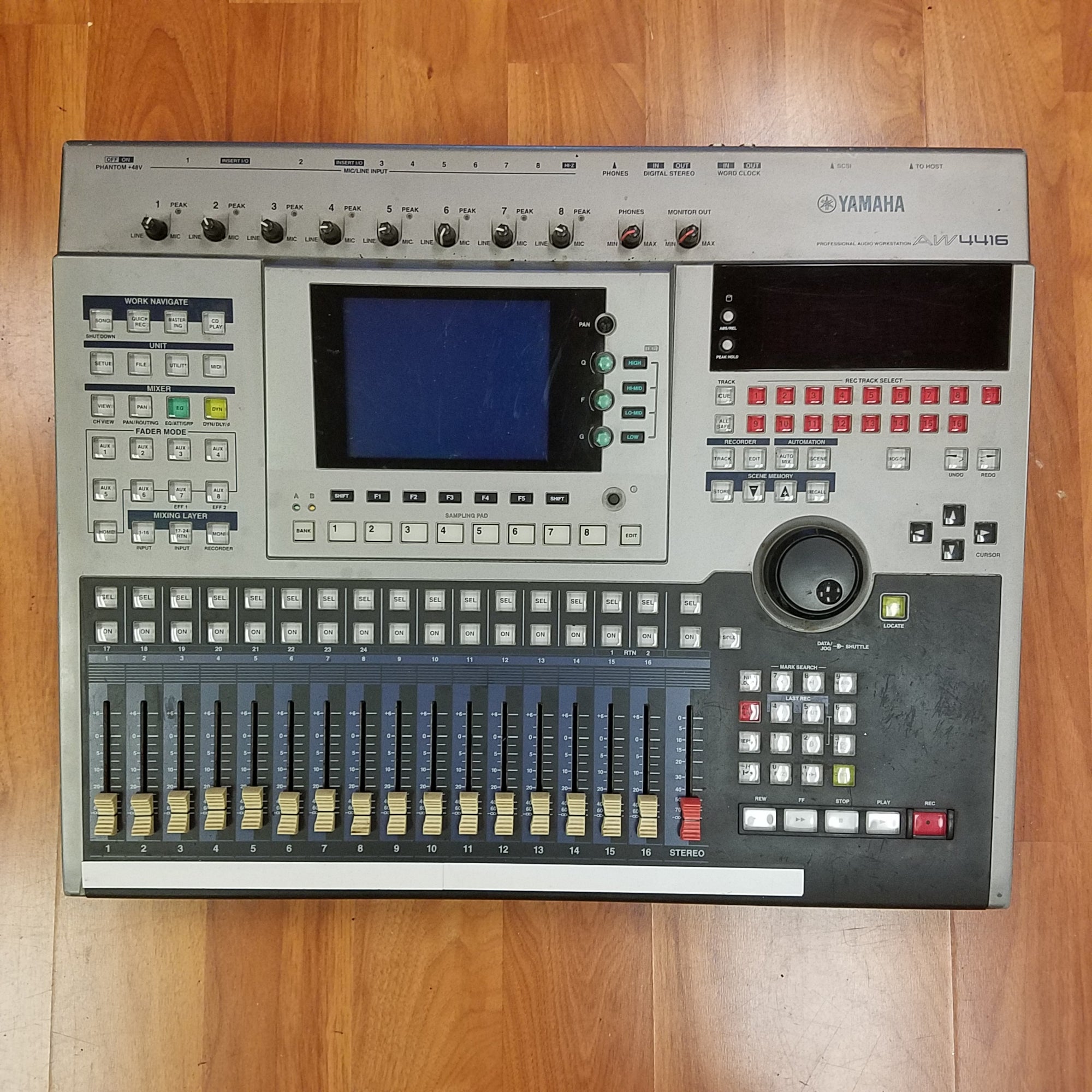 Yamaha AW4416 Professional Audio Workstation 16-Track Digital