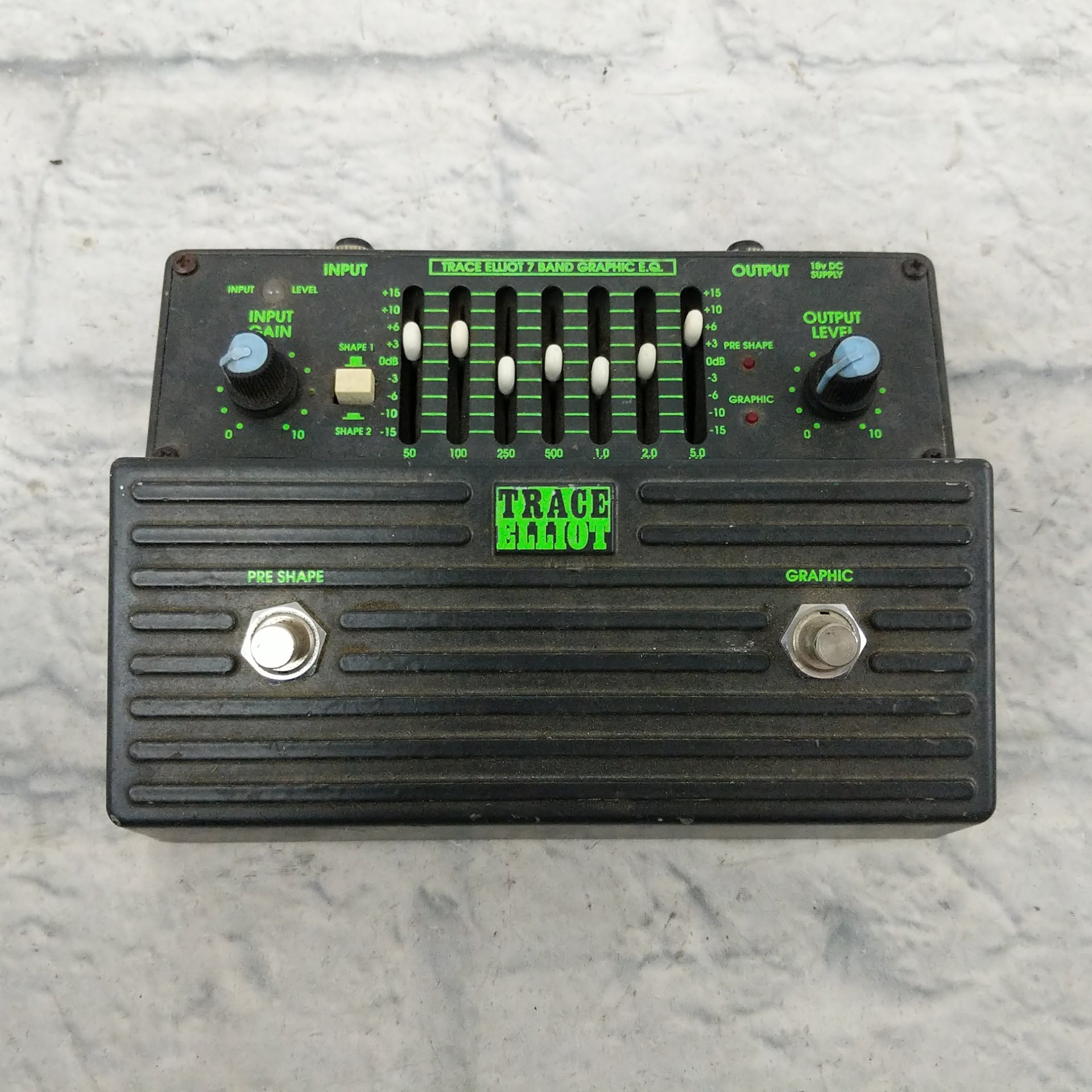7 band eq pedal Trace Elliot 7 Band Graphic EQ Pedal