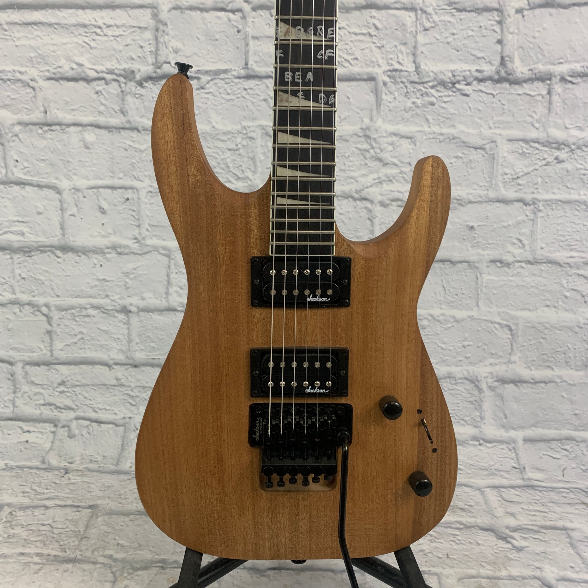 Jackson JS-22 DKA Natural Electric Guitar w/ Floyd Rose