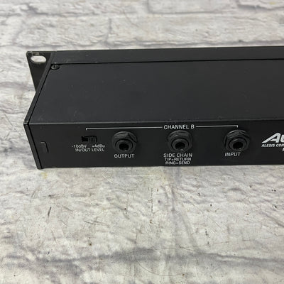 Alesis 3630 Dual Channel Compressor Limiter w/ Gate Rack Unit - no pwr supply