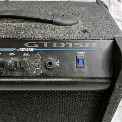 Crate GTD15R Guitar Practice Amp with Reverb