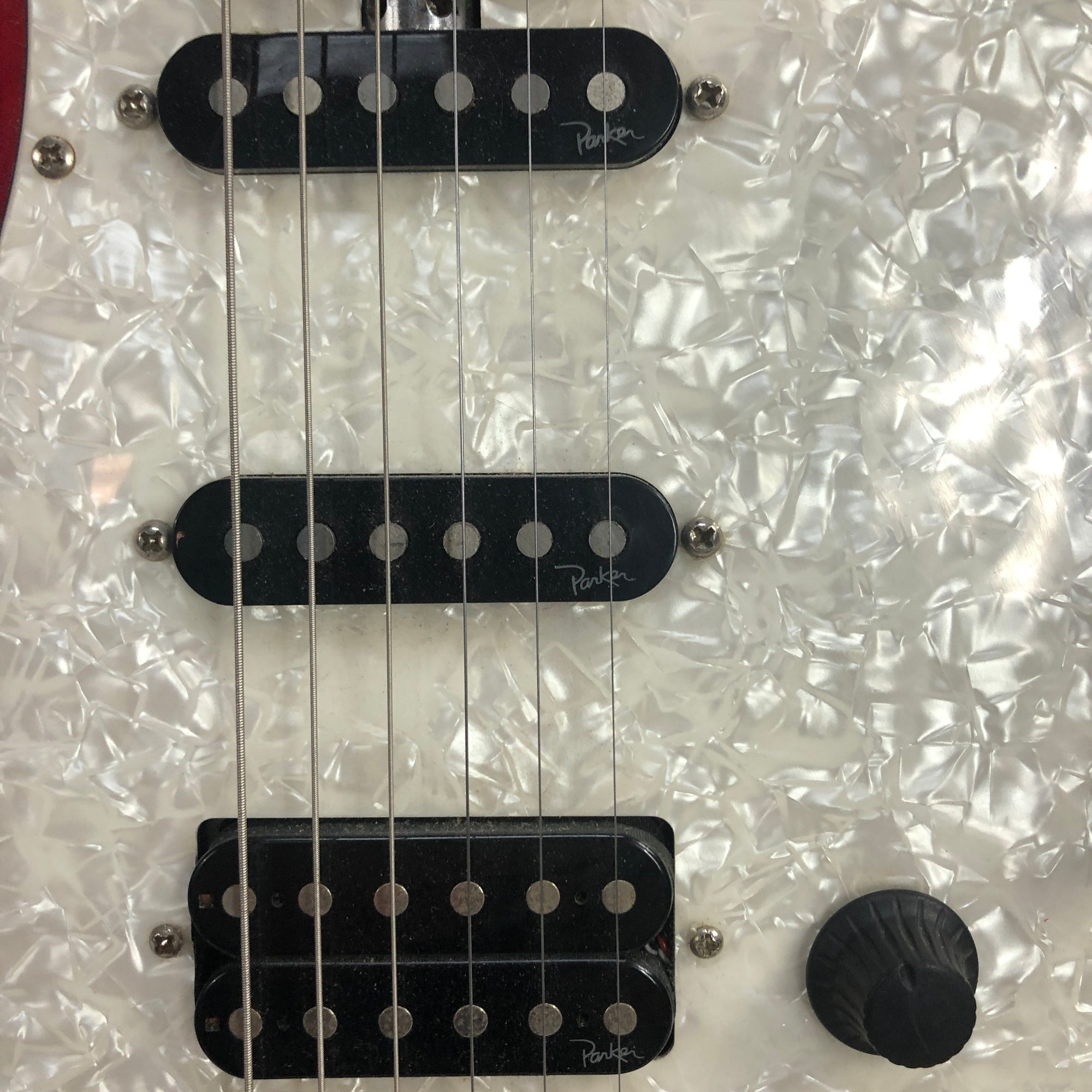 Parker Guitars P38 Transparent Red Electric Guitar
