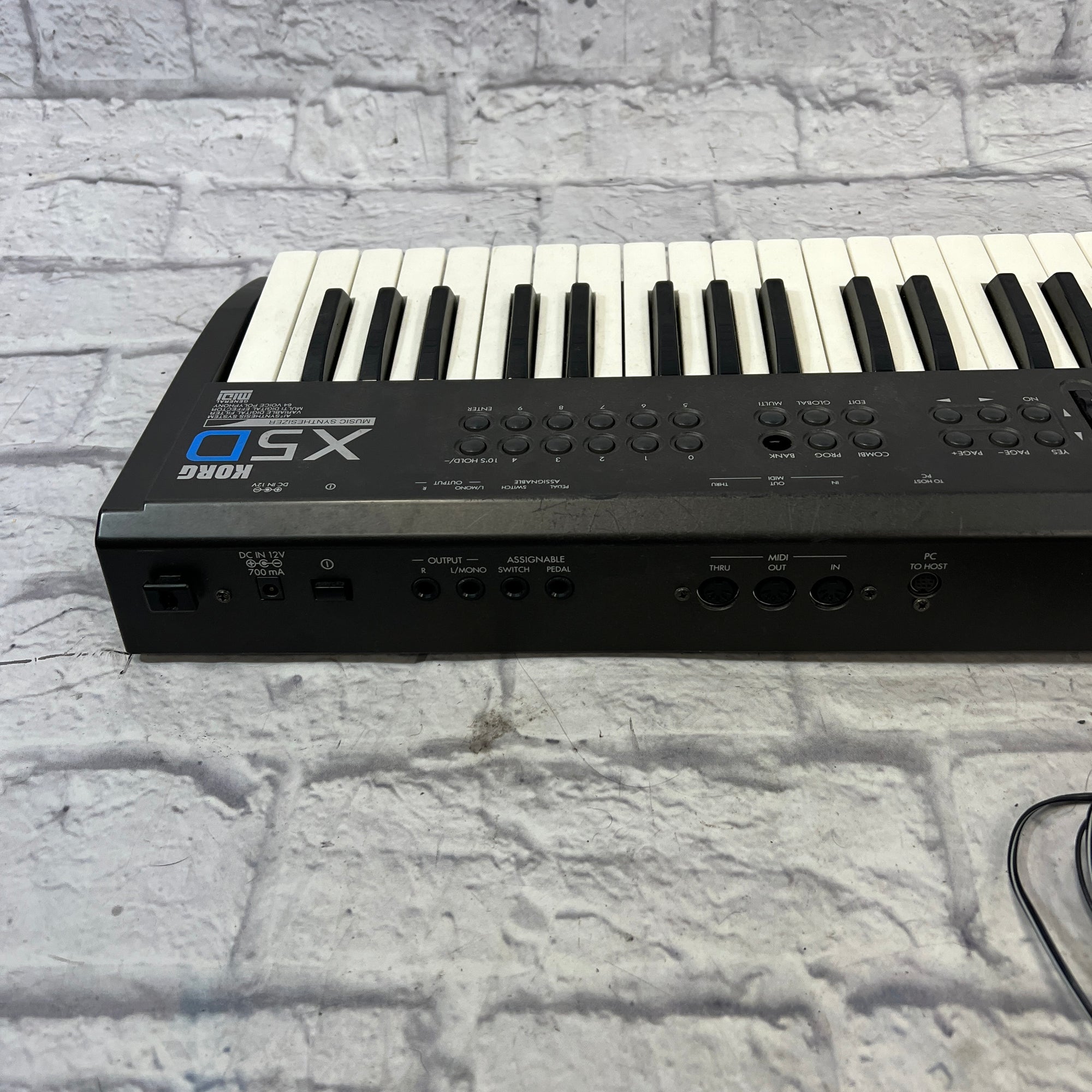 Korg X5D 49-Key Synthesizer AS IS - Evolution Music