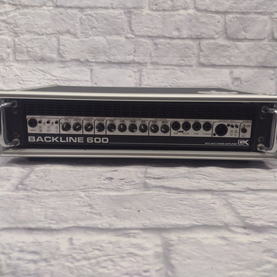 Gallien-Krueger Backline 600 Bass Head w/ Roadrunner Case