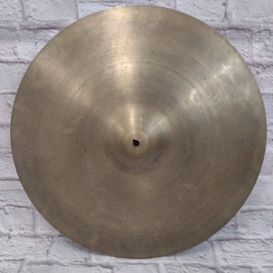 Zildjian Vintage 1960s 22 Avedis Ride Cymbal Keyholed Ride Cymbal
