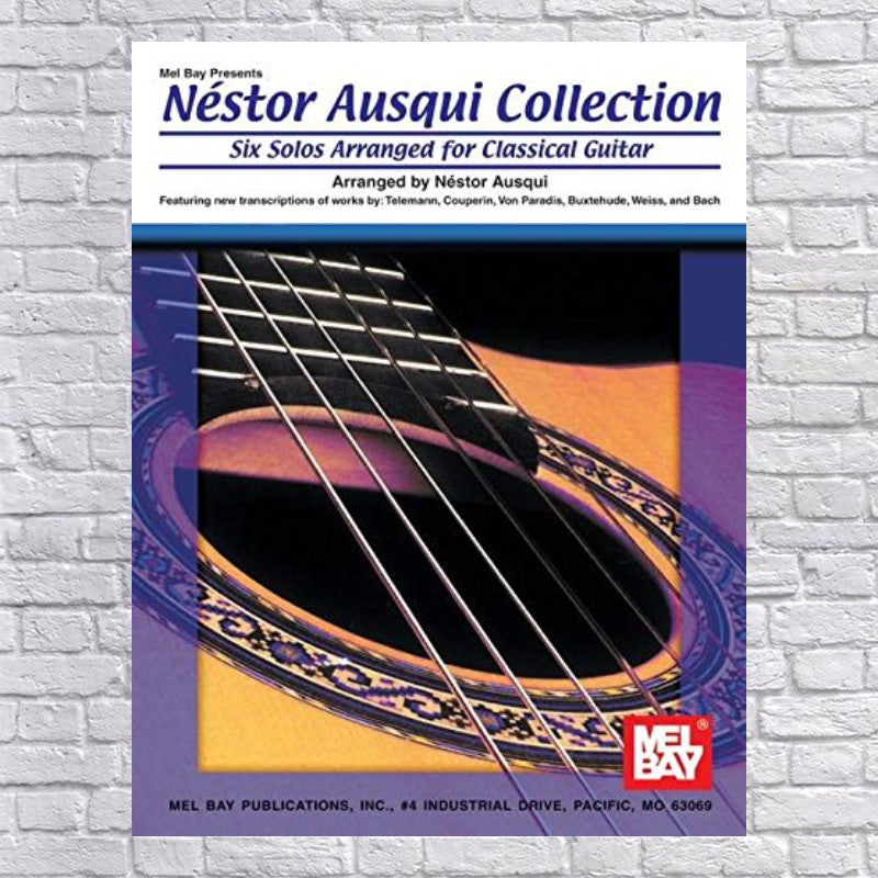 Nestor Ausqui Collection : Six Solos Arranged for Classical Guitar Book