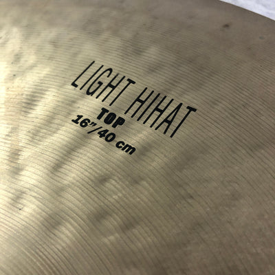 Zildjian K 16 Light Hi Hat Cymbal Pair