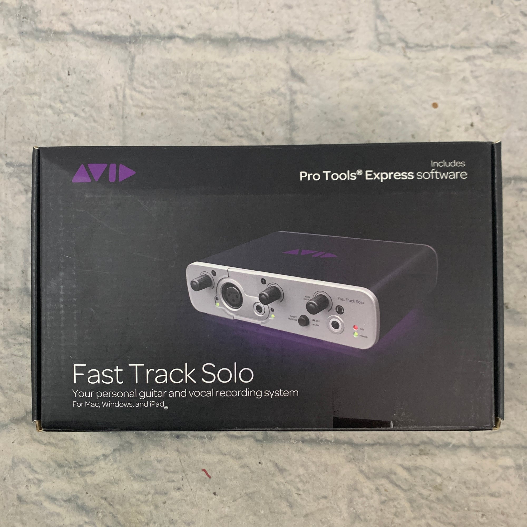 Avid Fast Track Solo Audio Interface - Evolution Music