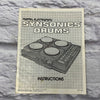 Mattel Synsonics Drum Machine