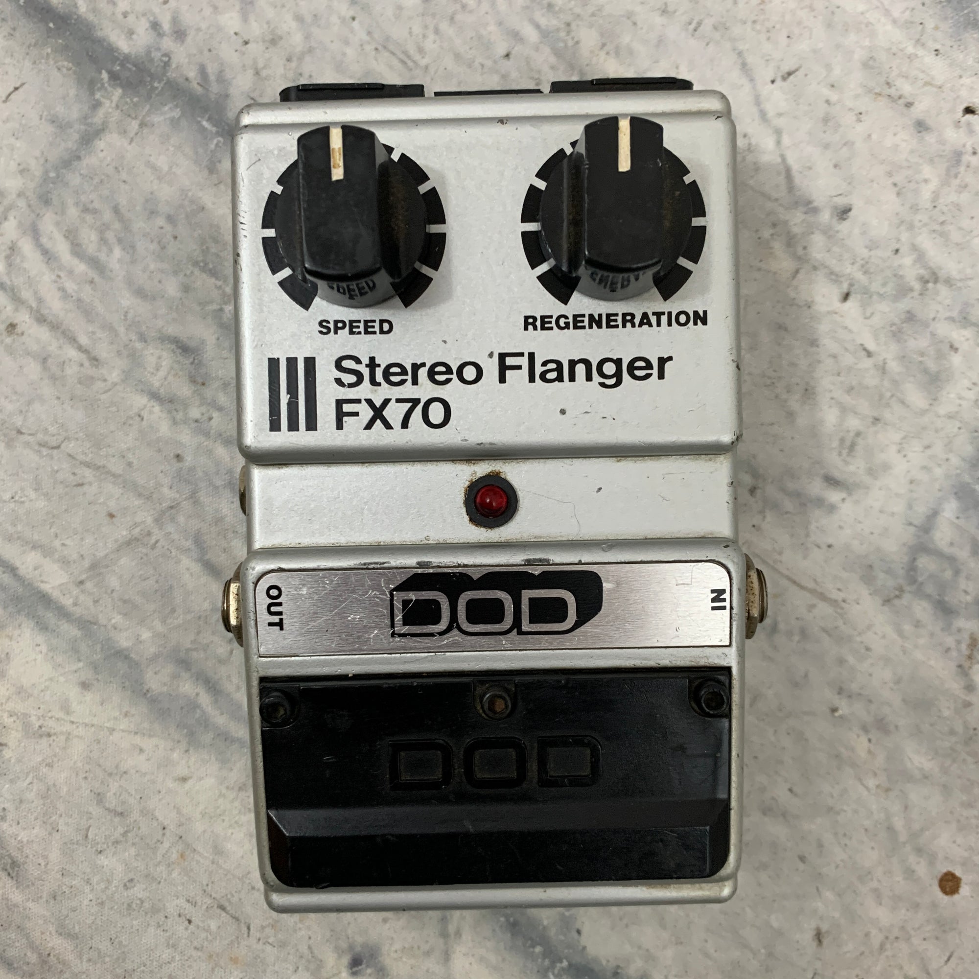 DOD FX70 Stereo Flanger Pedal - Evolution Music