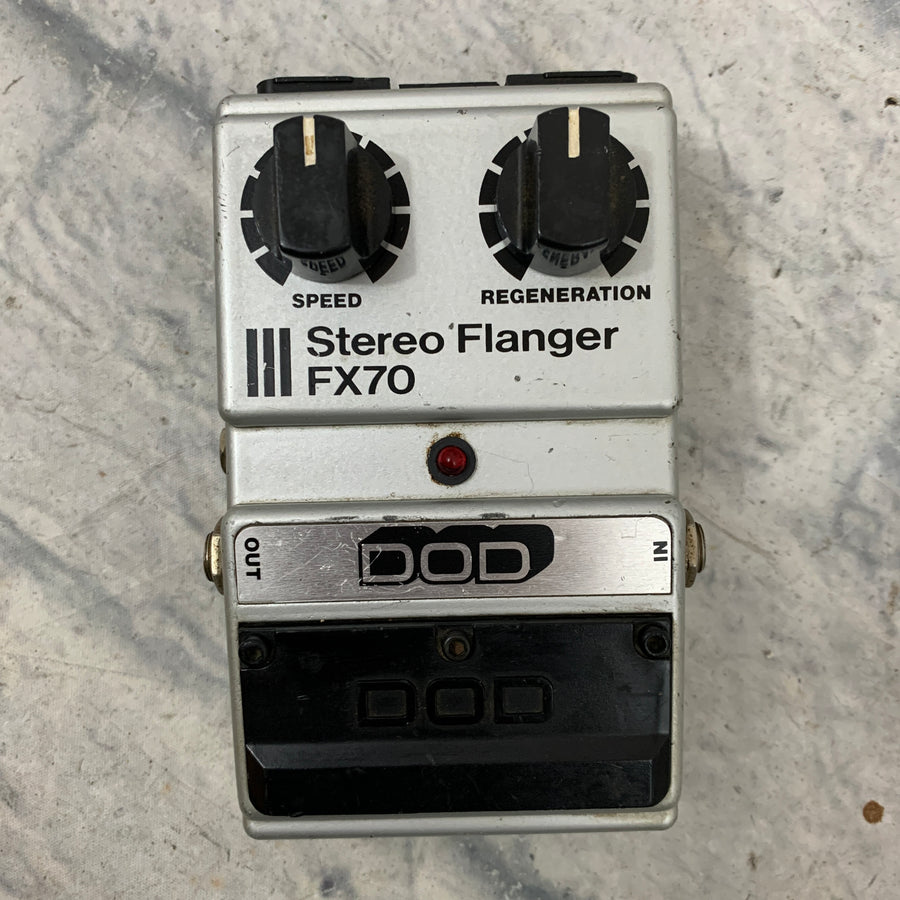DOD FX70 Stereo Flanger Pedal