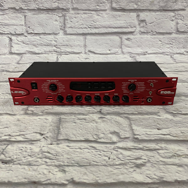 Line 6 Rackmount Modulation Line 6 POD Pro Rackmount Multi-Effect and Amp Modeler - Evolution Music