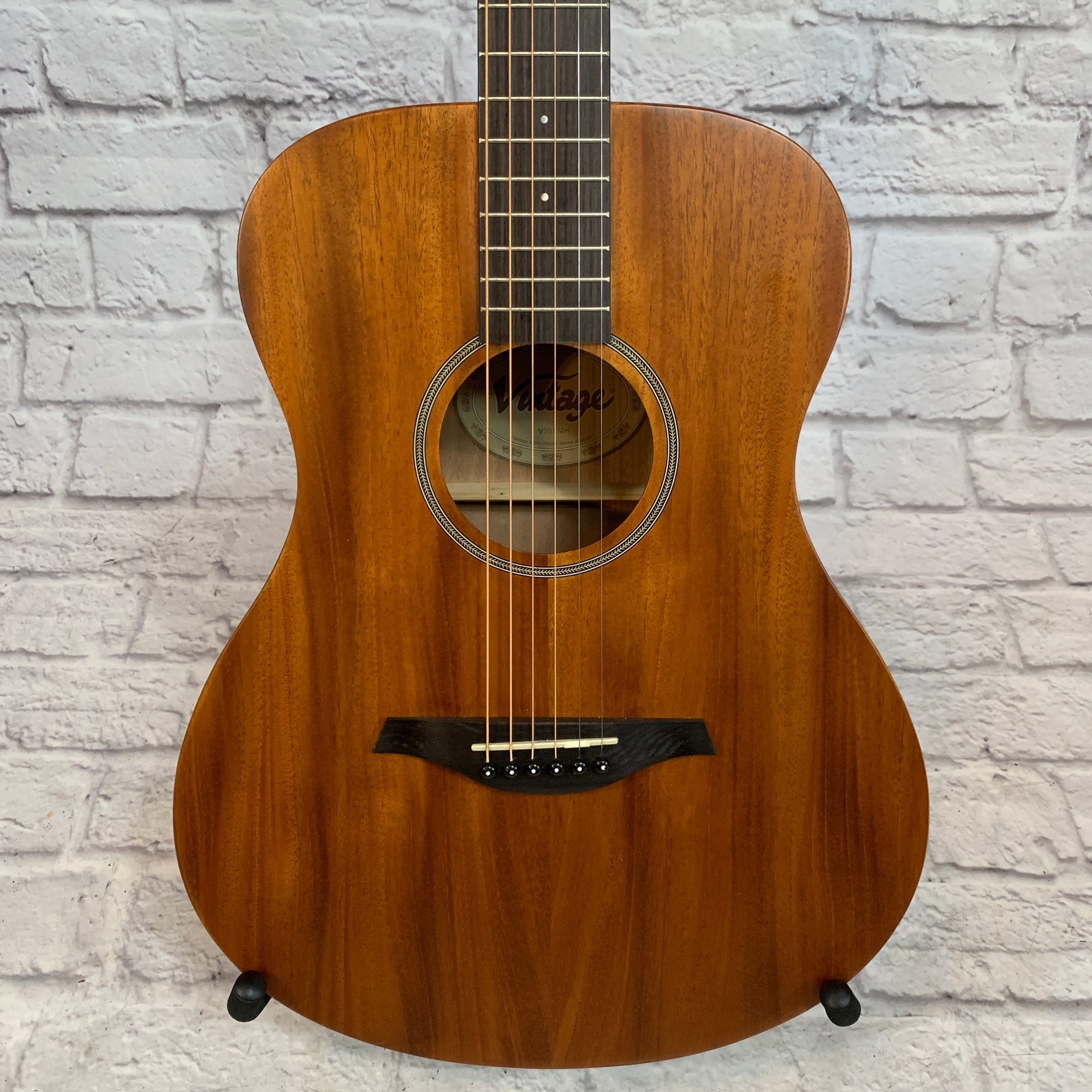 Vintage V300MH Acoustic Folk Mahogany