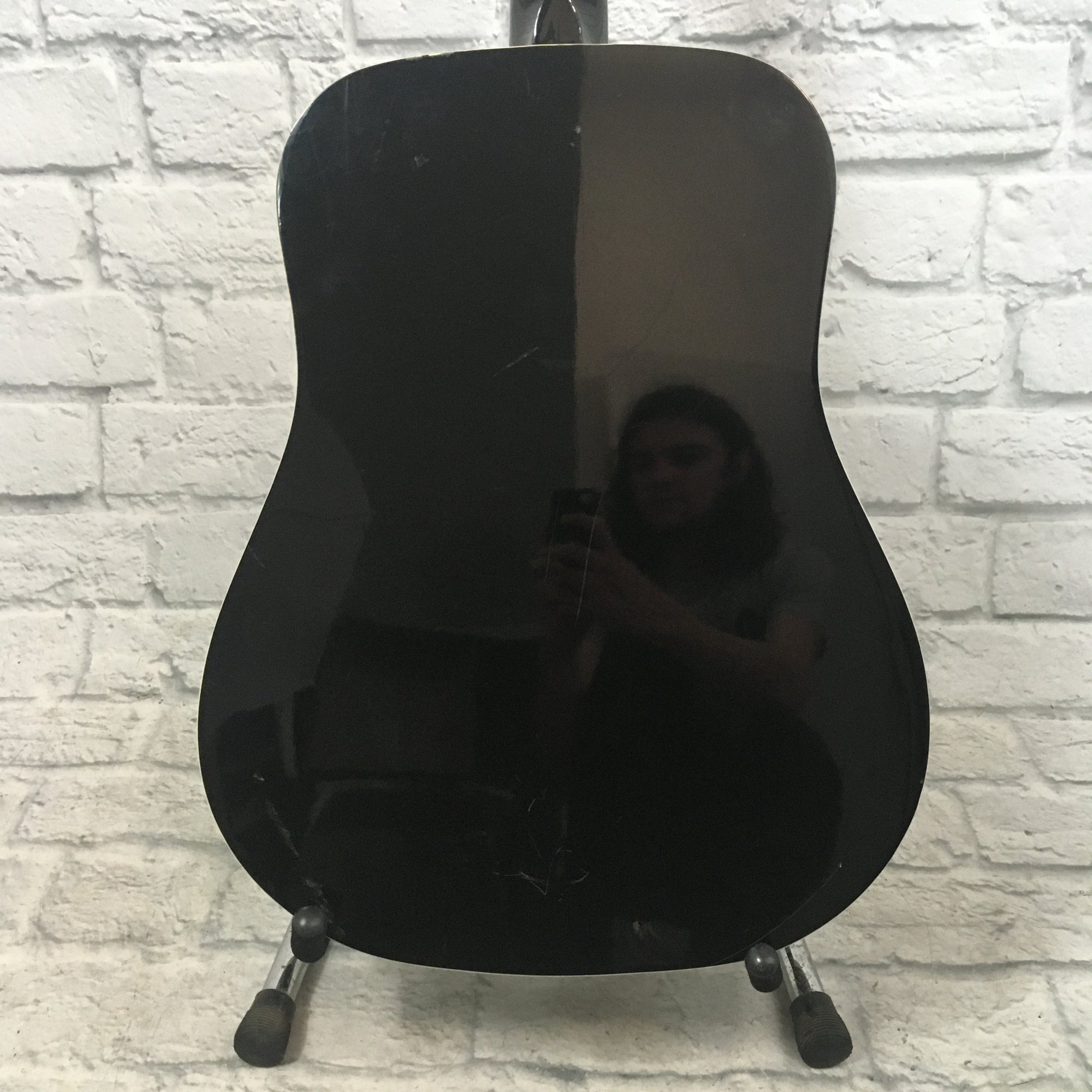 Carlo Robelli 12 String Acoustic Guitar - Black