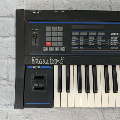 Vintage Oberheim Matrix 6 1980s Synth