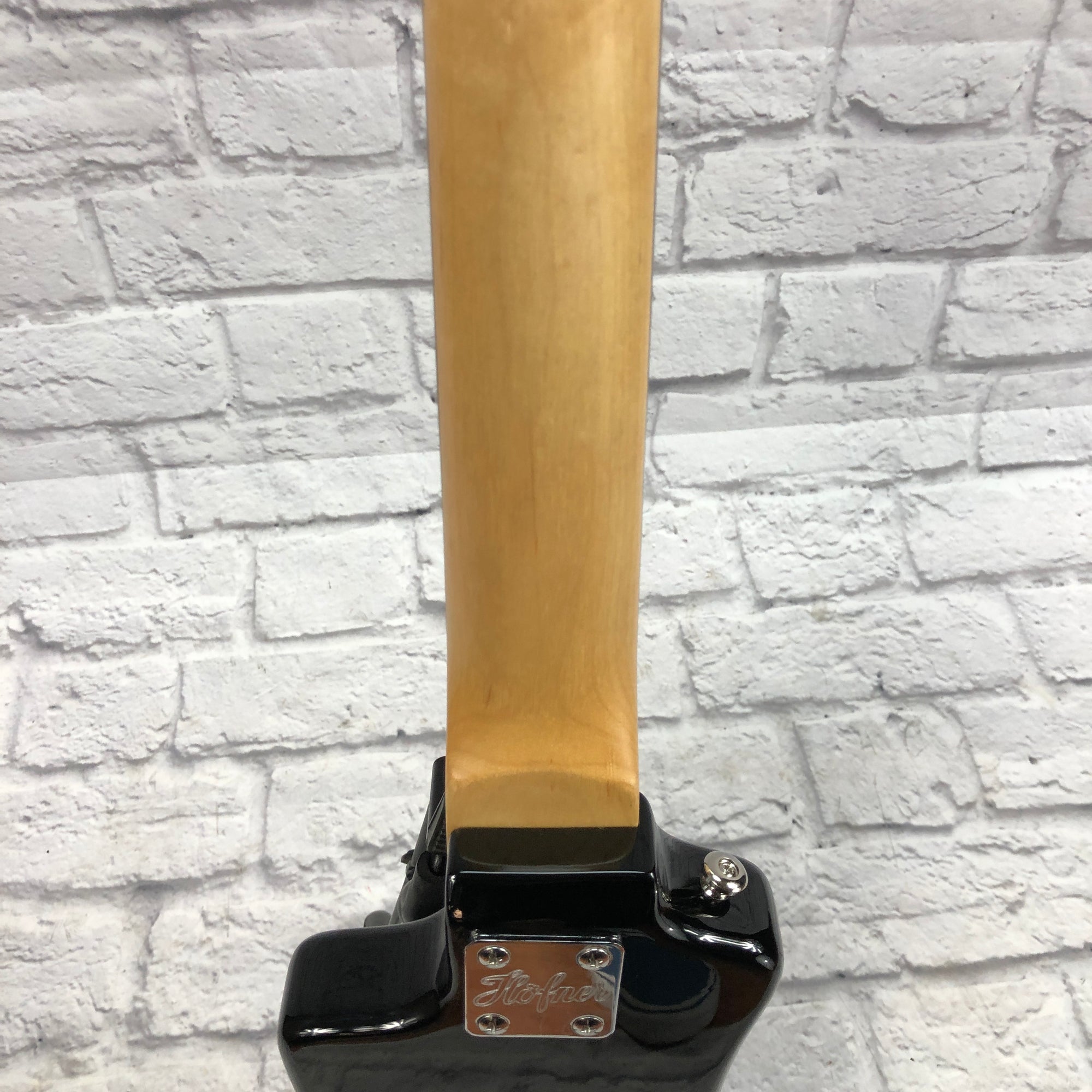 Hofner HCT-SHB-BK-O Shorty Travel Bass with Gig Bag