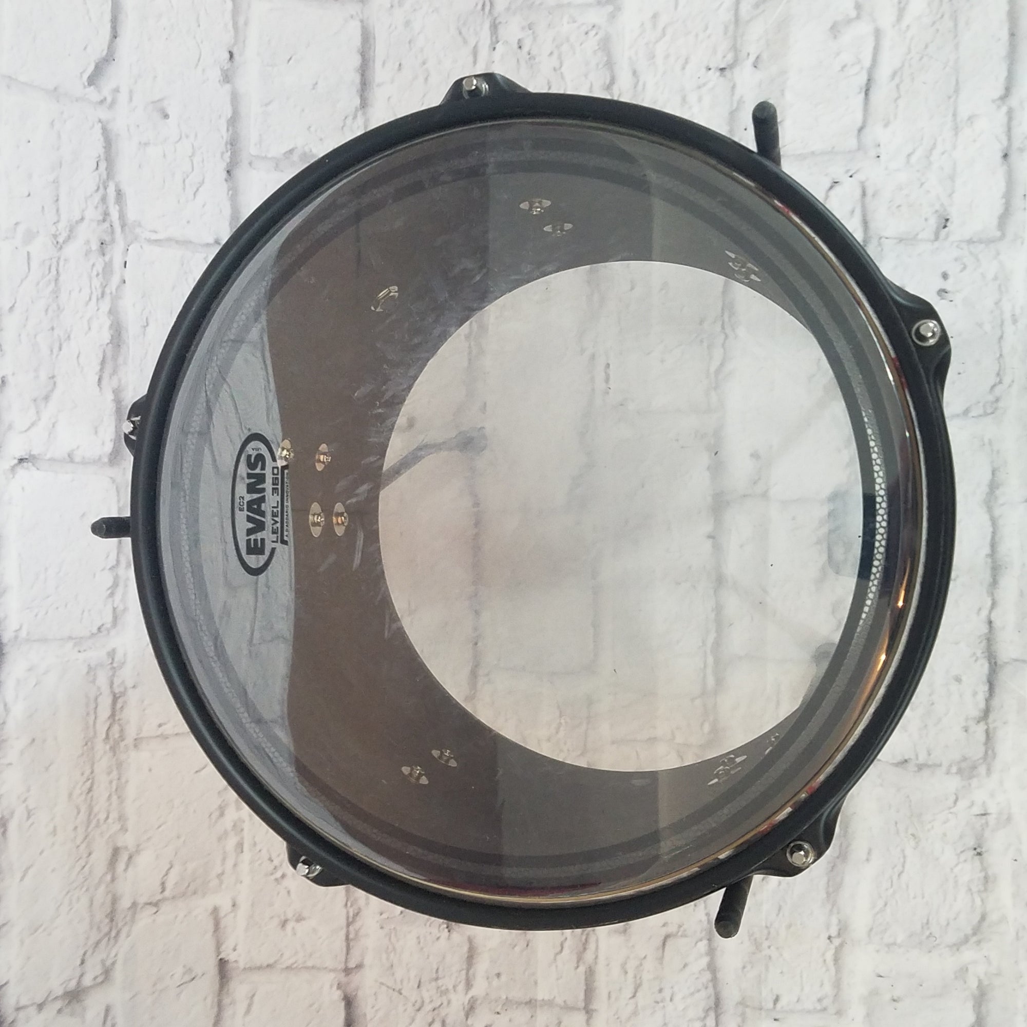 Unknown Black 3 Piece Junior Size Drum Kit