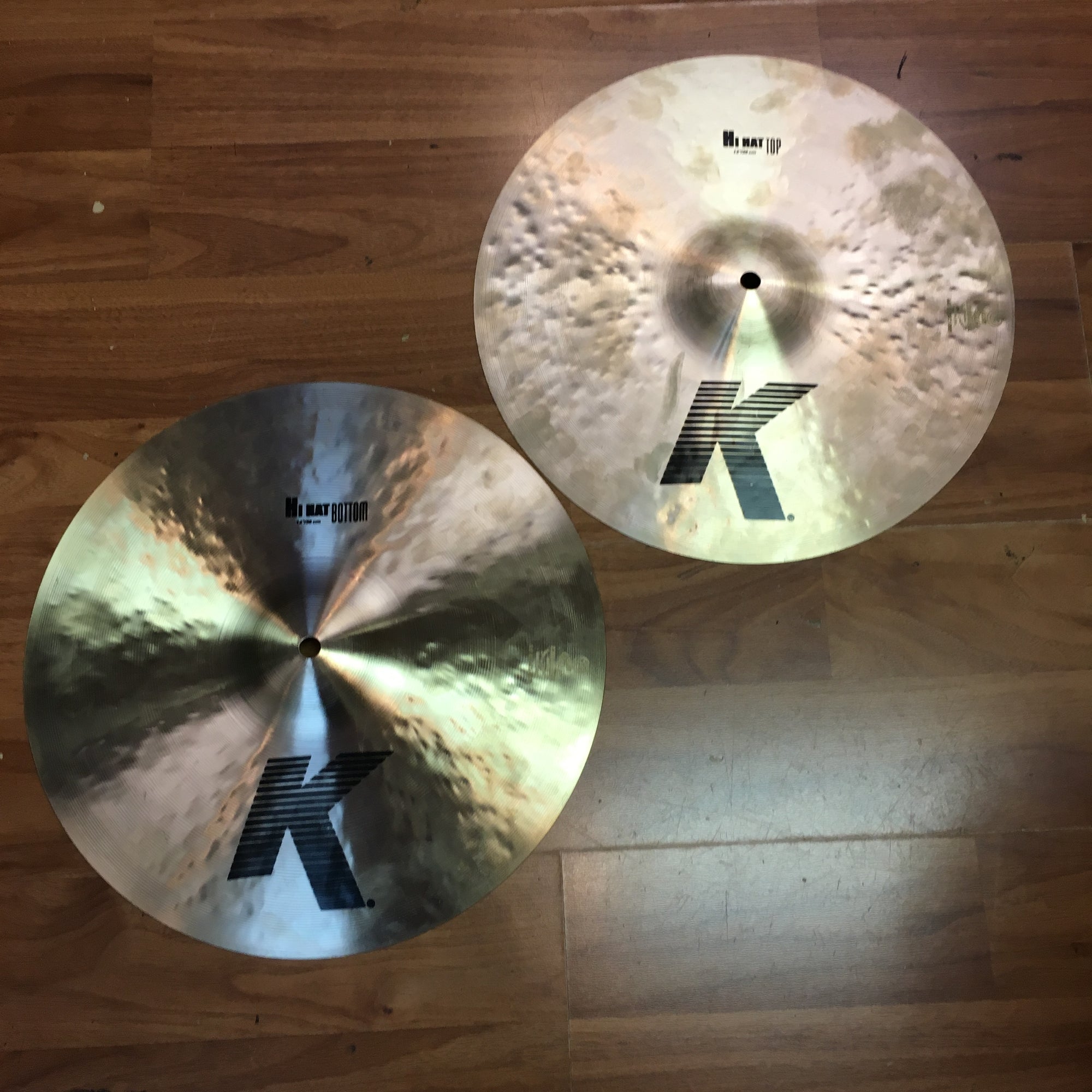 Zildjian 14in K Custom Hi Hat Cymbals