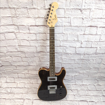 Gatto Custom Guitars Tele Electric Guitar Trans Black