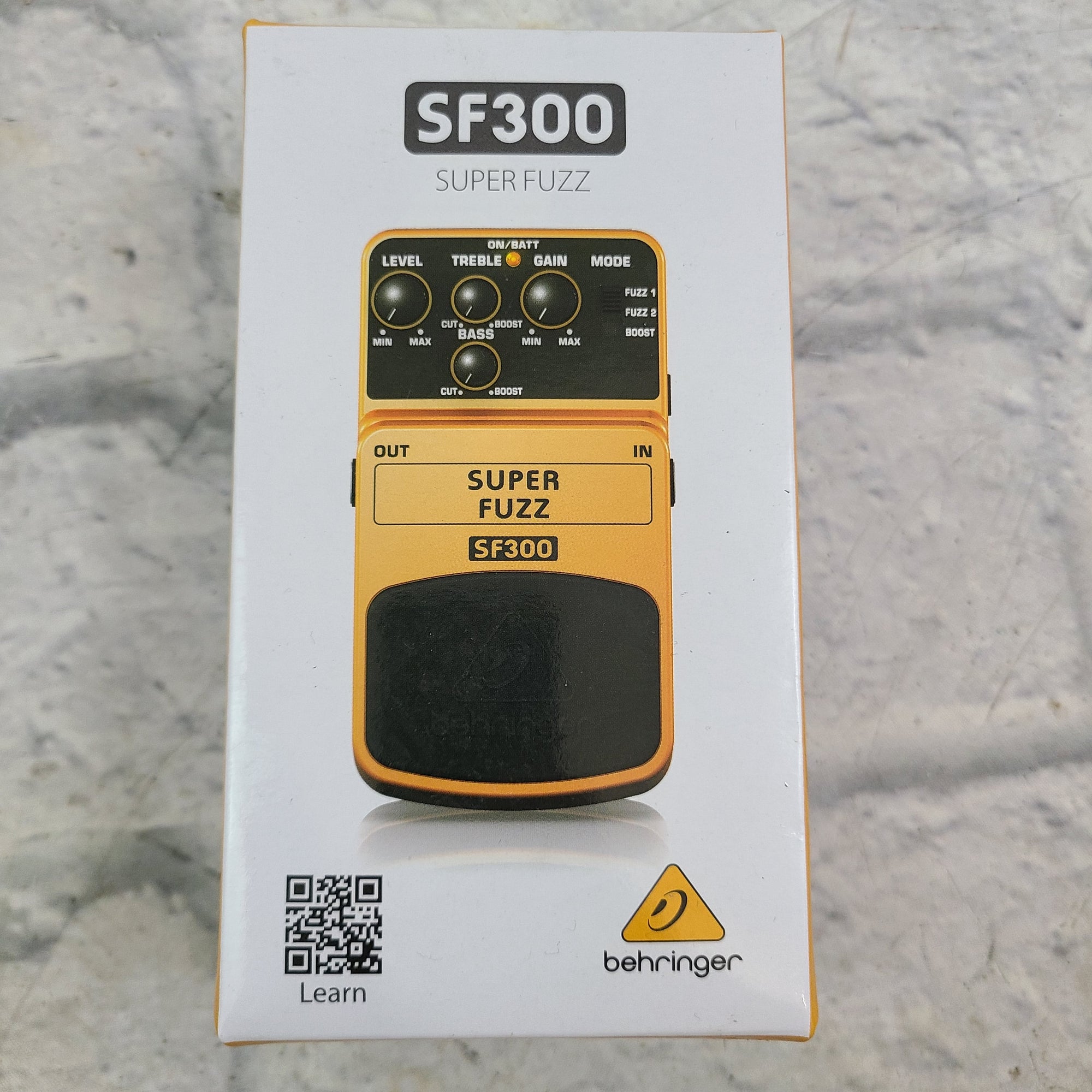 behringer sf300 super fuzz pedal Behringer Super Fuzz SF300 Fuzz Pedal