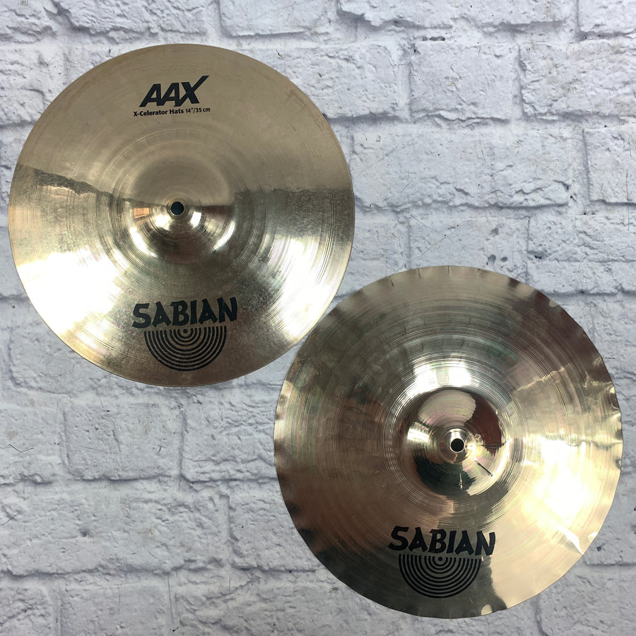 Sabian AAX Xcelertor Hi Hat Pair 14