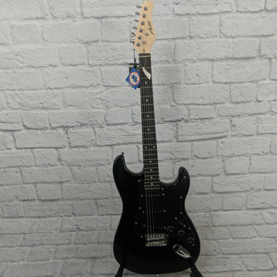 Austin AST100 Electric Guitar in Black